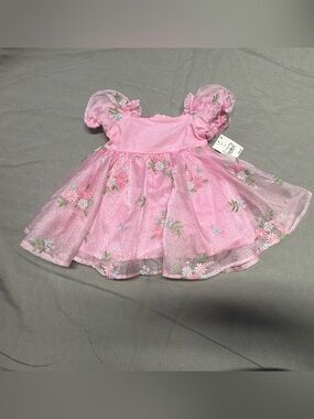Target Pink Floral Sparkle Party Dress for Kids